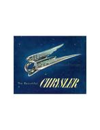 1951 CHRYSLER PROGRAMMA BROCHURE ENGELS (USA), Nieuw