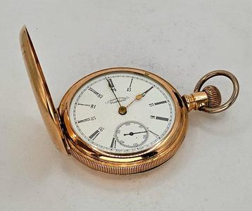 American Waltham Co Mass - Riverside - Savonette Taschentuhr