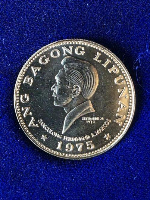 Philippines. 1000 Piso 1975 Proof Gold New Society - 3rd, Postzegels en Munten, Munten | Europa | Niet-Euromunten