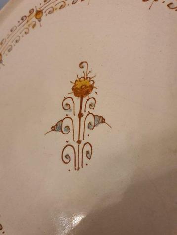 Tafelmiddenstuk - Polychrome majolica - Alzatina Deruta