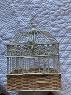 Vogelkooi - IJzer, Rattan - Antieke vogelkooi, Antiek en Kunst