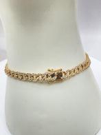 Armband - 18 karaat Geel goud - 1.40ct. tw. Diamant, Handtassen en Accessoires, Armbanden, Nieuw