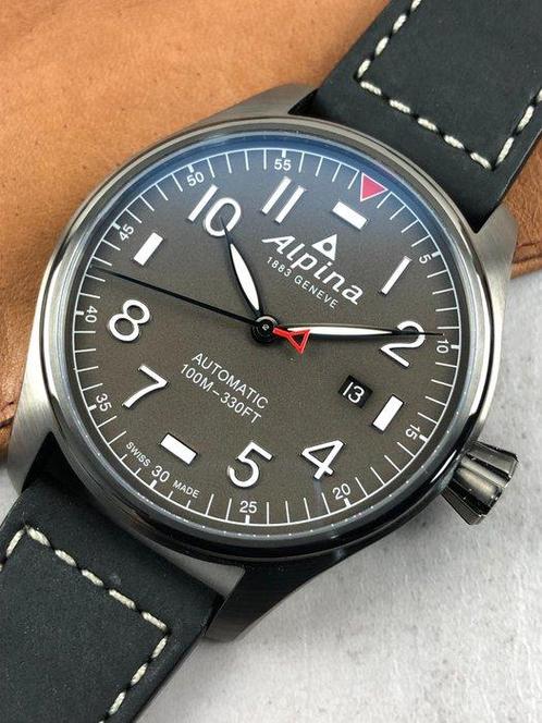 Alpina - Startimer Pilot Automatic - Zonder Minimumprijs -, Handtassen en Accessoires, Horloges | Heren