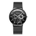 Luxe Horloge Heren - Anoloog Kwarts Uurwerk voor Mannen, Verzenden, Nieuw, Lige