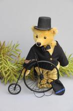 Steiff: Teddybeer met hoge fiets, 2006, - Teddybeer -, Antiek en Kunst, Antiek | Speelgoed