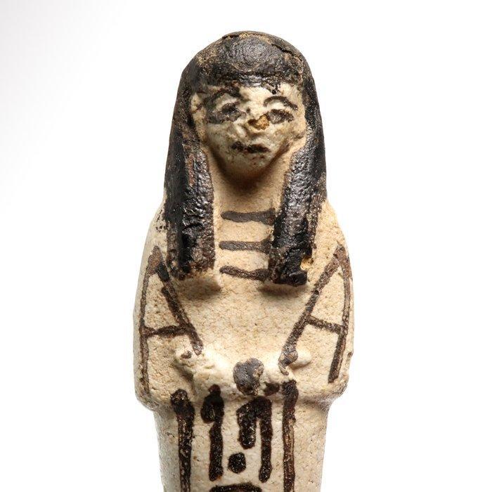 Oude Egypte, Nieuwe rijk Faience Shabti voor Khay de, Antiek en Kunst, Antiek | Overige Antiek