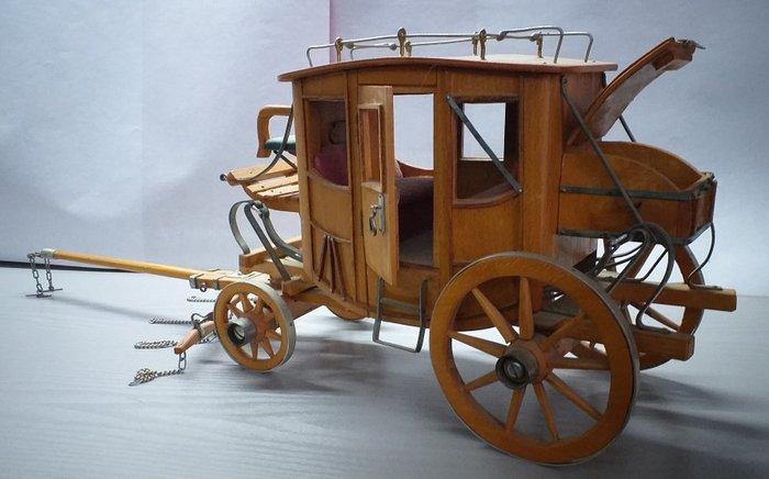 Koets - Hout - Model paardenkoets, Antiek en Kunst, Curiosa en Brocante