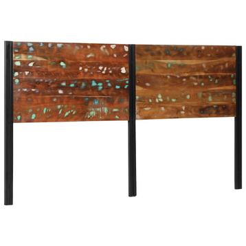 vidaXL Hoofdeinde 180 cm massief gerecycled en ijzer, Verzenden