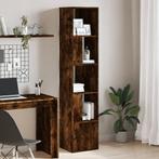 vidaXL Boekenkast 40x36x189 cm bewerkt hout gerookt, Verzenden, Nieuw