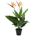 vidaXL Kunstplant paradijsvogelbloem 66 cm, Maison & Meubles, Accessoires pour la Maison | Plantes & Fleurs artificielles, Verzenden