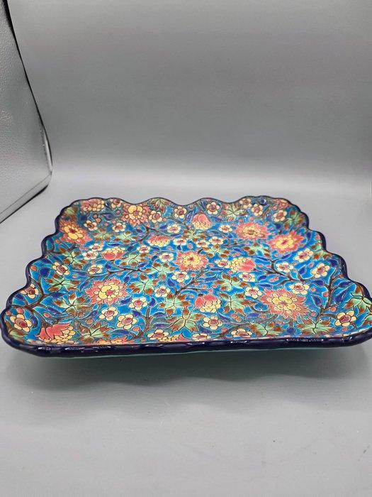 emaux de longwy - Schotel - Aardewerk, Antiquités & Art, Antiquités | Verre & Cristal