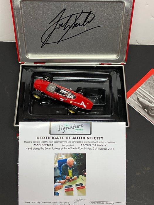 Ferrari - John Surtees - 1963 - Schaal 1/43 modelauto, Verzamelen, Automerken, Motoren en Formule 1