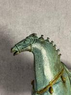 Paard 34 cm / 3.6 kg - Brons - China - Eind 20e eeuw, Antiek en Kunst