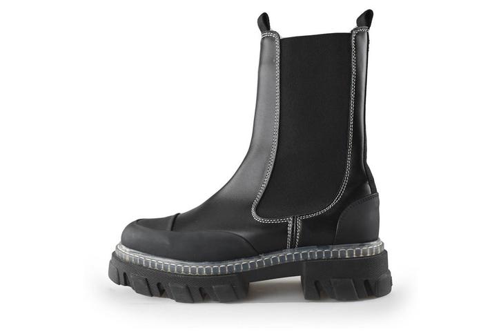 Ganni Chelsea boots in maat 40 Zwart, Kleding | Dames, Schoenen, Zwart, Zo goed als nieuw, Overige typen, Verzenden