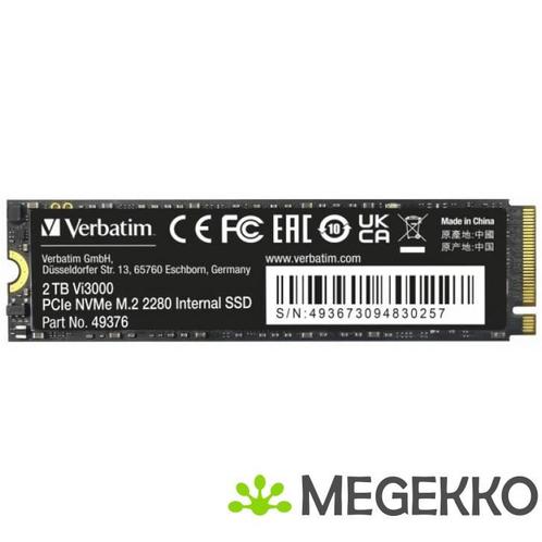 Verbatim Vi3000 2TB M.2 SSD, Computers en Software, Harde schijven, Nieuw, Verzenden