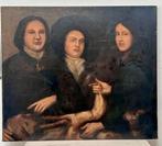 Italiaanse school (XVII) - Ritratto di gruppo di tre donne