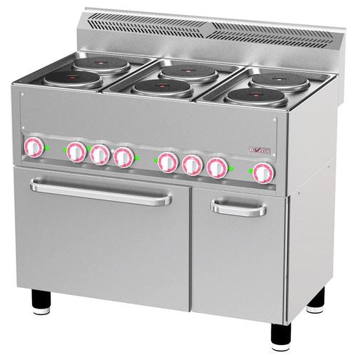 Fornuis + Heteluchtoven | COOKING LINE 600 | Elektrisch | 6, Zakelijke goederen, Horeca | Keukenapparatuur, Nieuw in verpakking