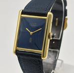 Cartier - Must de Cartier Tank “Lapis Lazuli Dial” - 6014 -, Handtassen en Accessoires, Horloges | Heren, Nieuw