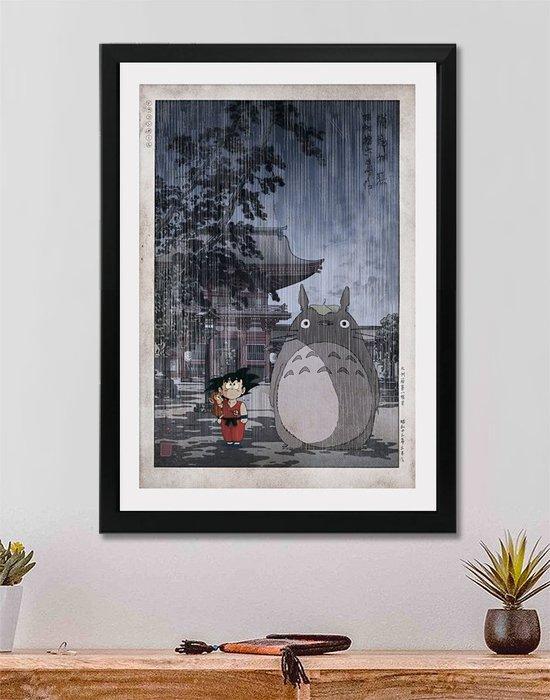 Kodo88 Giclée - Goku & Totoro at Hakozaki Shrine  –, Games en Spelcomputers, Spelcomputers | Overige Accessoires