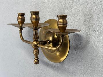 Antieke set kandelaren - Chandelier - Laiton - chandelier