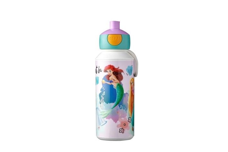 Mepal Drinkfles Pop-Up Campus 400ml Disney Princess, Hobby en Vrije tijd, Feestartikelen, Nieuw, Verzenden