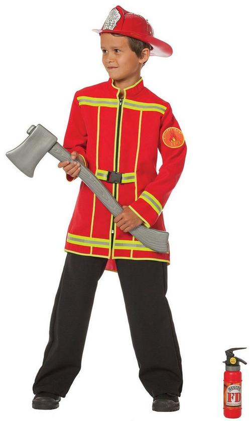 Brandweer Jas Rood Jongen, Enfants & Bébés, Costumes de carnaval & Déguisements, Envoi