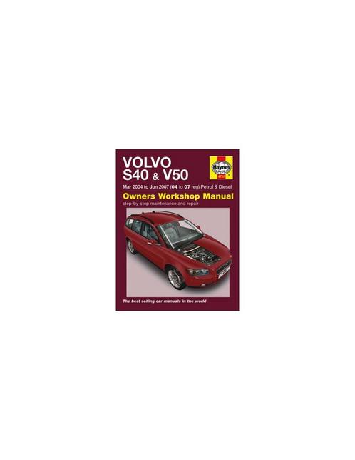 2004 - 2007 VOLVO S40 & V50 HAYNES VRAAGBAAK ENGELS, Autos : Divers, Modes d'emploi & Notices d'utilisation, Enlèvement ou Envoi