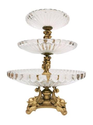 Étagère - Brons, Glas, Kristal, Antiek en Kunst, Curiosa en Brocante