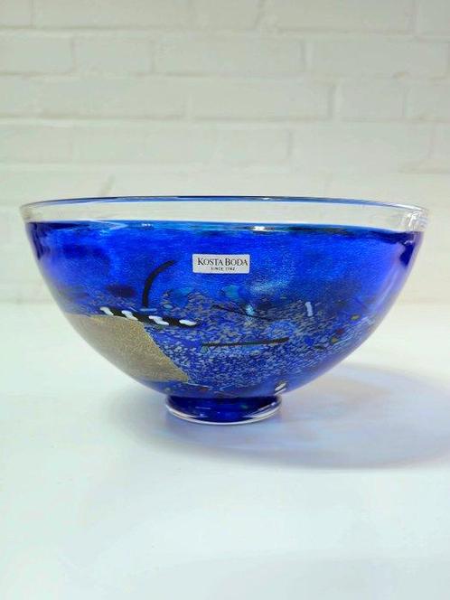Kosta Boda - Bertil Vallien - Bol - Satellite - Verre, Antiek en Kunst, Antiek | Glaswerk en Kristal