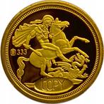 Royaume-Uni. Medal Modern restrike Queen Elizabeth II Gold