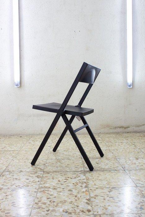Alessi - David Chipperfield - Chaise pliante - Piana - Noir, Antiek en Kunst, Antiek | Meubels | Stoelen en Sofa's