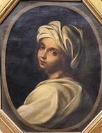 Escuela italiana (XVIII-XIX) - Retrato de Beatrice Cenci, Antiek en Kunst