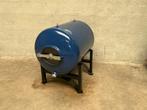 Blauwe RVS biertank, Ophalen of Verzenden, Gebruikt
