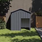 vidaXL Hondenhok met dak 117x103x123 cm gegalvaniseerd staal, Dieren en Toebehoren, Hondenhokken, Verzenden, Nieuw