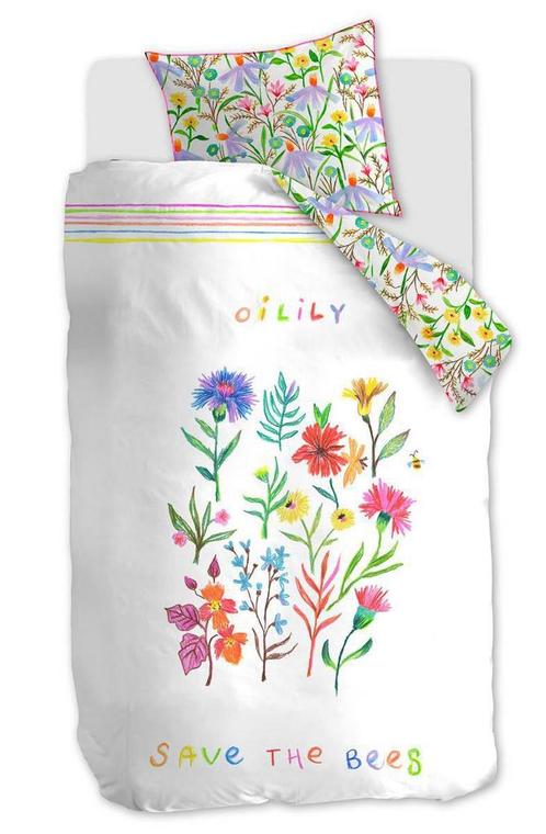 Kinderdekbedovertrek Save the Bees | Oilily, Kinderen en Baby's, Kinderkamer | Beddengoed, Nieuw, Verzenden