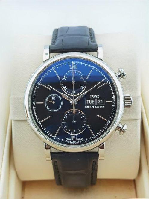 IWC - Portofino Chronograph - Sans Prix de Réserve -, Handtassen en Accessoires, Horloges | Antiek