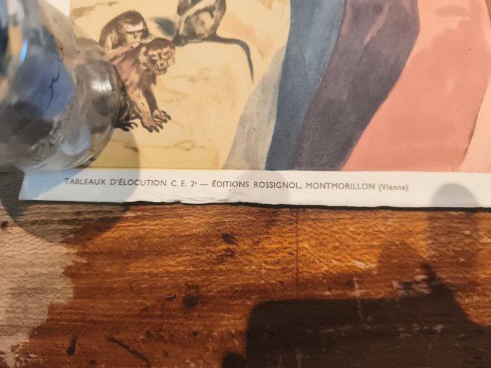 André Rossignol - 24 tableaux delocution - CE 2 - Édition, Antiek en Kunst, Kunst | Tekeningen en Fotografie