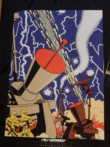 Jacobs, E.P. - 1 Silkscreen - Blake & Mortimer - S.O.S.