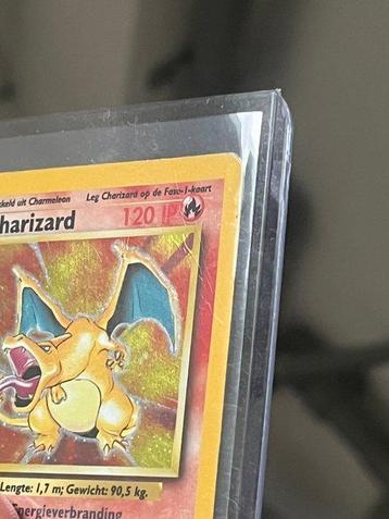 Pokémon Card - Charizard 4/102 Foil - WOTC - Base set beschikbaar voor biedingen