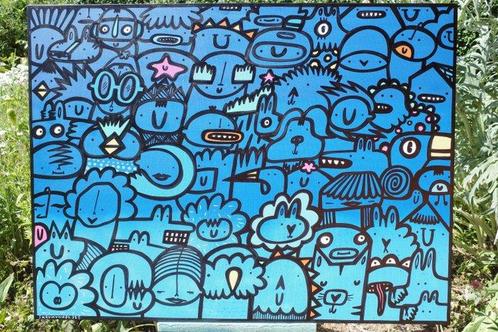 Kev Munday (1986) - Raise Each Other Up, Antiek en Kunst, Kunst | Schilderijen | Modern