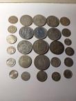 Wereld. Lot diverse zilveren munten vanaf 1871 (27 stuks)