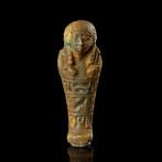 Oud Egypte, stijl uit de late periode Faience Ushabti met, Antiek en Kunst