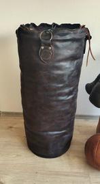 Oude vintage echte leren bokszak - Bokszak
