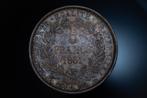 Frankrijk. 5 Francs 1851-A Ceres (Zonder minimumprijs)