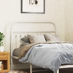 vidaXL Hoofdbord 100 cm metaal wit, Huis en Inrichting, Slaapkamer | Bedden, Verzenden, Nieuw