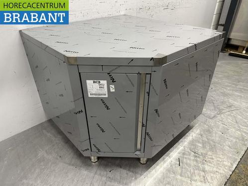 RVS Werkkast Premium-line Hoekkast Kast klap 100 x 100 cm, Zakelijke goederen, Horeca | Meubilair en Inrichting, Ophalen of Verzenden