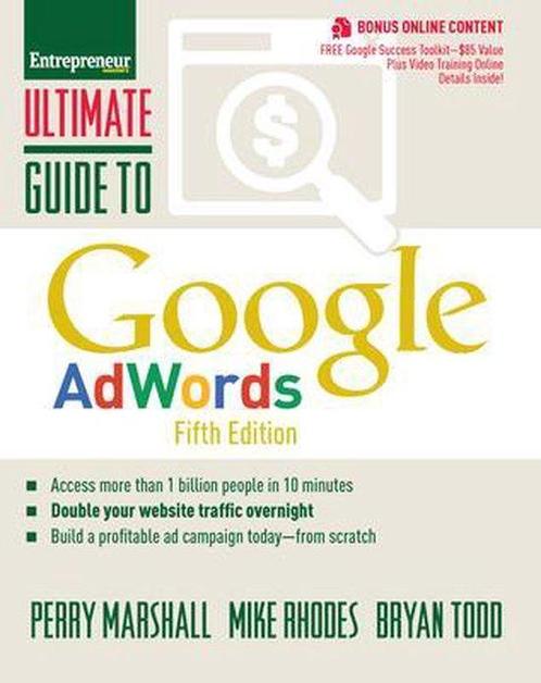 Ultimate Guide to Google AdWords 9781599186122, Livres, Livres Autre, Envoi