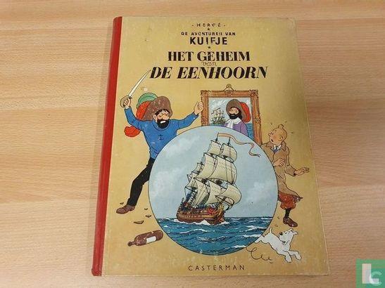 Kuifje - Het geheim van de Eenhoorn - 1954, Boeken, Stripverhalen, Gelezen, Eén stripboek, Verzenden