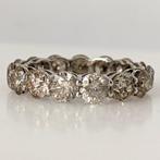 Zonder Minimumprijs - Ring - 14 karaat Witgoud -  7.17ct., Nieuw