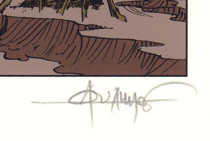 Aouamri, Mohamed - 1 Silkscreen - La Quête de loiseau du, Boeken, Strips | Comics